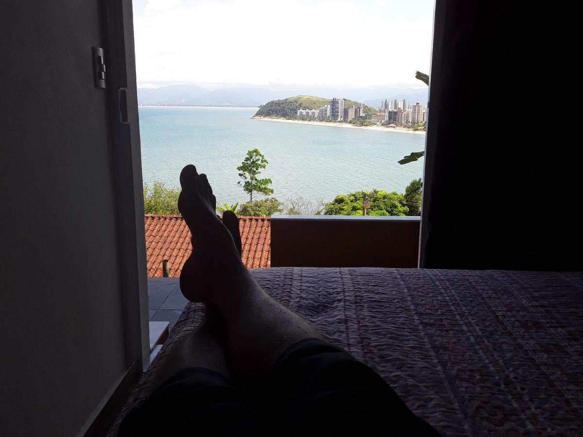 Honey Moon - Vista Do Mar Na Cama. Hotel คารากัวตาตูบา ภายนอก รูปภาพ